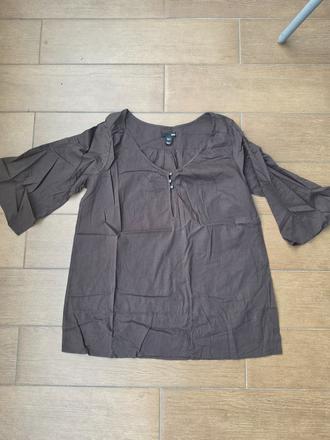 Bavlnená blúzka, h&m,42
