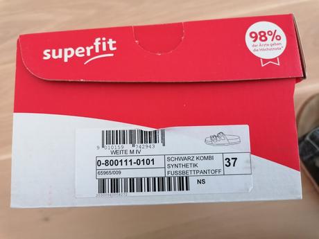Šľapky, superfit,37