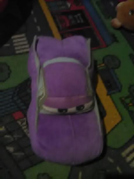 Plyšové auto z cars 2, 