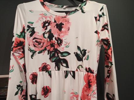 Šaty s kvetinovou potlačou, m