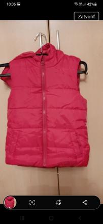 Vesticka bez rukávov, lupilu,116