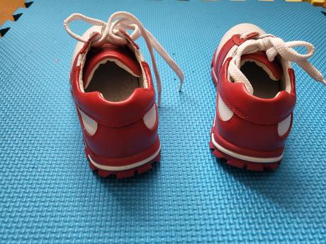 Dievčenské kožené topánky, protetika,32