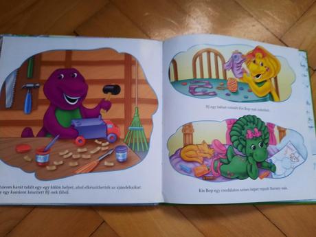 Knižka "barney",