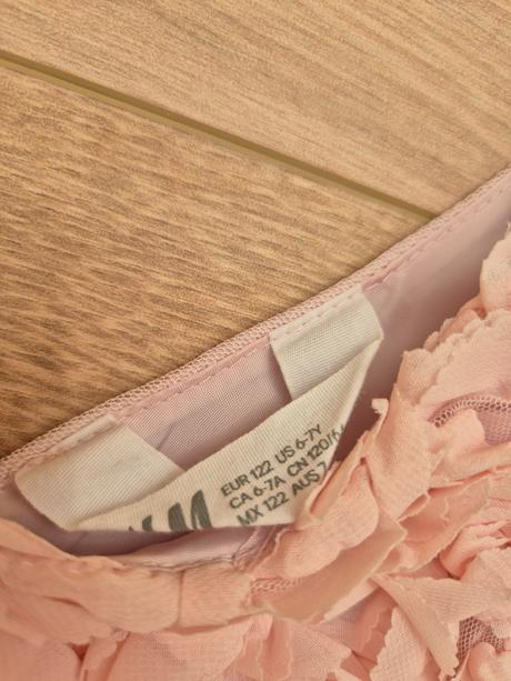 Princeznovské šaty, h&m,128