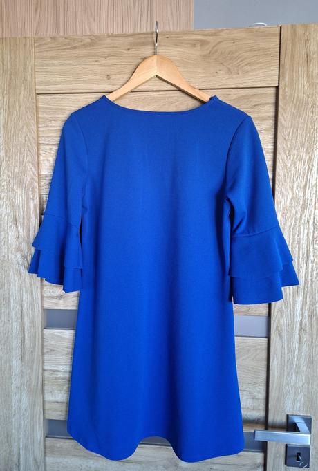 Dámska tunika s volánikovými rukávmi, m