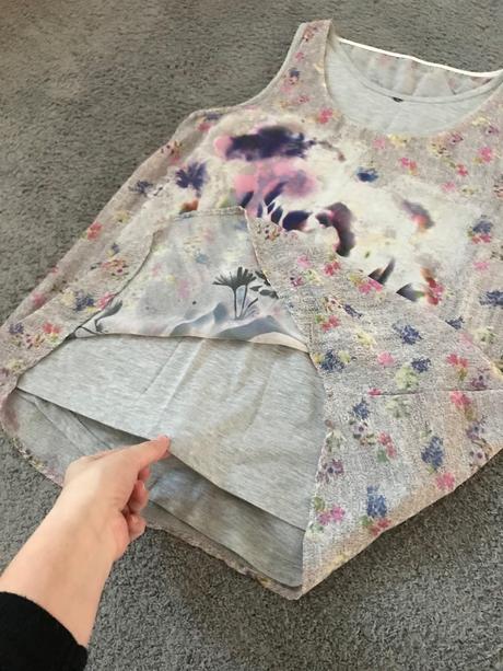 Letne tricko kvet, l