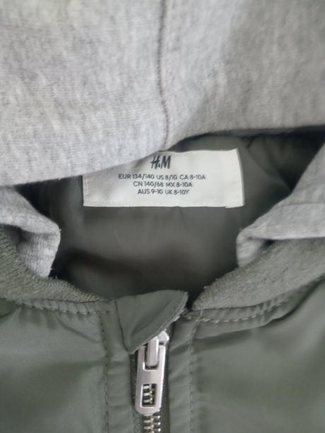 Bunda pre malého frajera, h&m,134