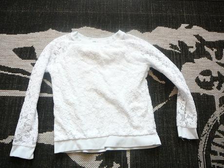 Dievcenska mikina stylova, h&m,134