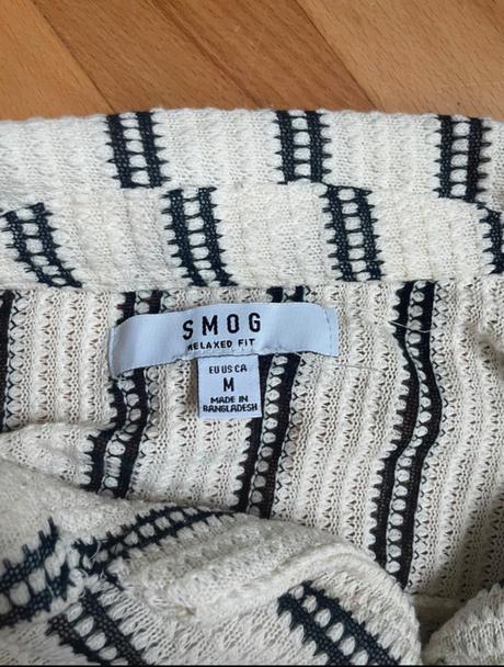Pruhovaná košeľa značky smog, m