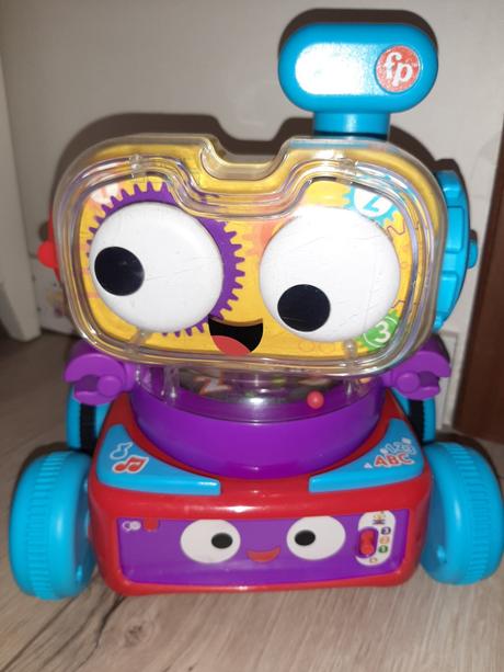 Hovoriaci robot fisher price 4v1 v slovenčine, 