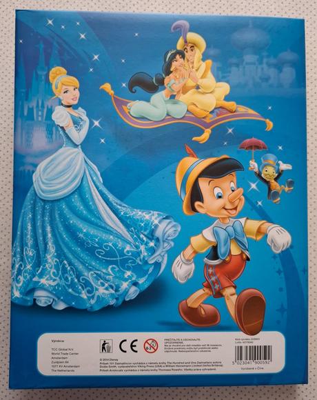 Disney "klasické rozprávky" (kniha, cd, hry) sj/aj, 