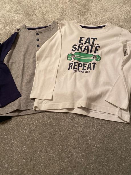 Detské trička dlhy rukáv, lupilu,104