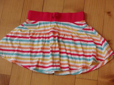 Pásikavá sukňa - nenosená pre 1,5-2r, f&f,92