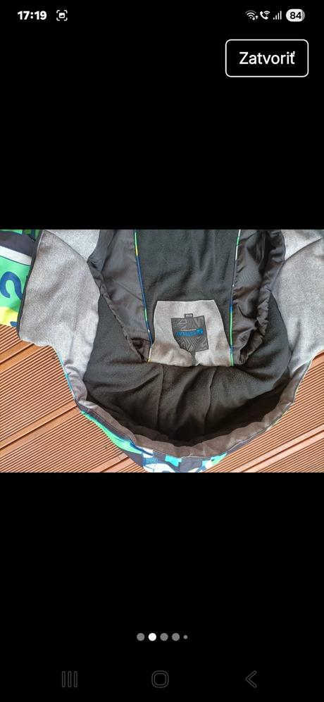 Bunda lyžoarska, just play,158