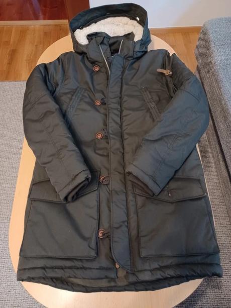 Teplá zimná vetrovka, h&m,164