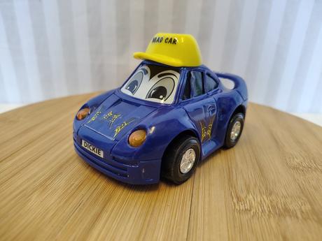 Retro interaktívne autíčko dickie toys mad car, 