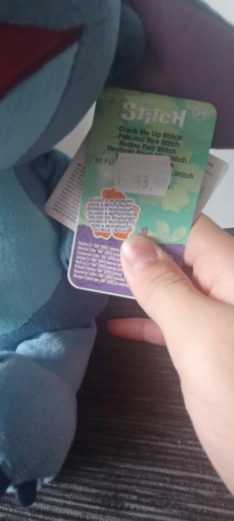 Plyšák stitch, 