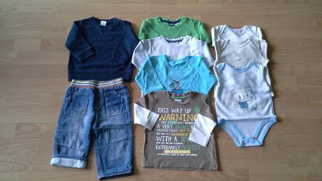 Oblečenie pre chlapčeka na 6-9 mes., 68–80