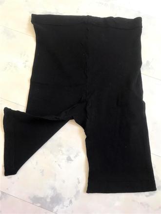 Elastické jemné cyklisťáky nad kolená, l