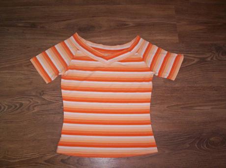Oranžové tričko s,m, s