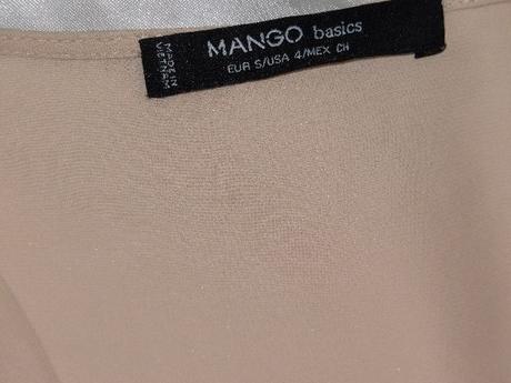 Velmi pekna bluzka, mango,38