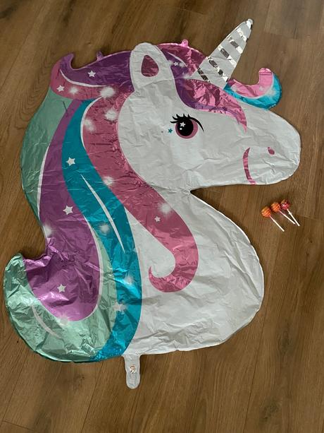 Velikánsky fóliový balón jednorožec 130 cm, 