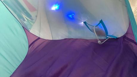 Skladací stan frozen, ľadové kráľovstvo s led osve, 