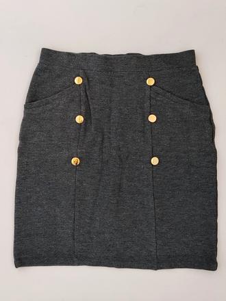 Elastická sukňa vero moda, vero moda,s