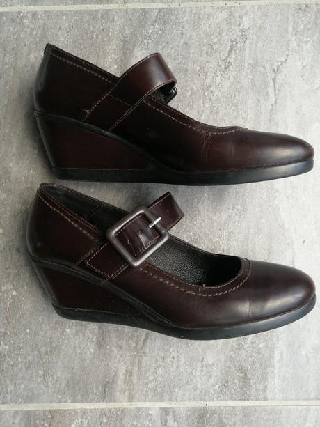 Bata kožené pohodlné mary jane topánky v38, baťa,38