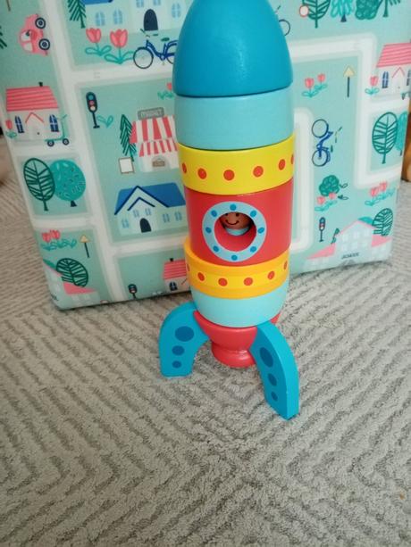 Drevena skladacka raketa, 