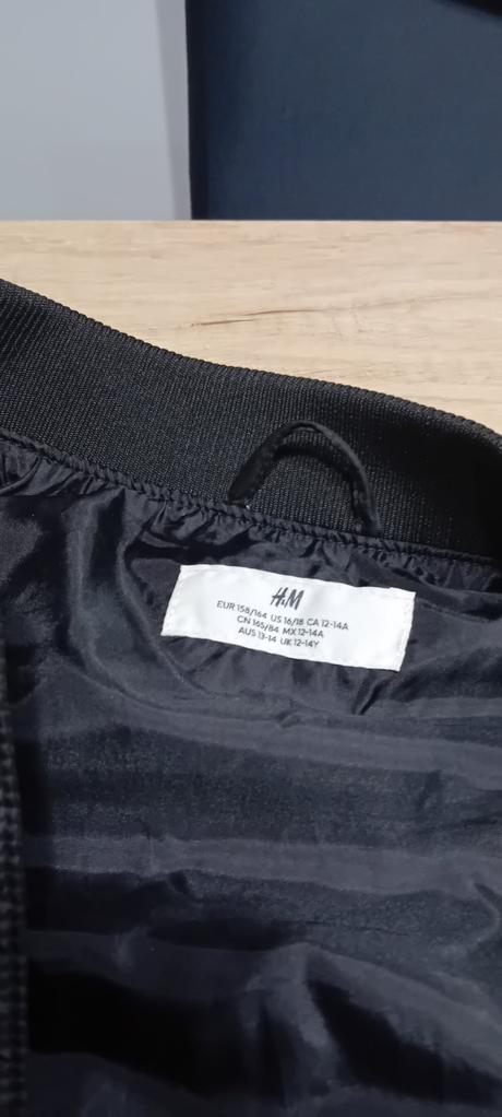 Cierna vesta, h&m,164