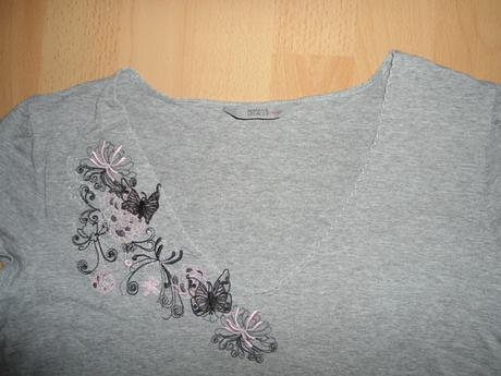 Sive tricko motyle, marks & spencer,s