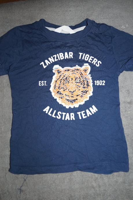 Tricko s premienacim obrazkom, h&m,110