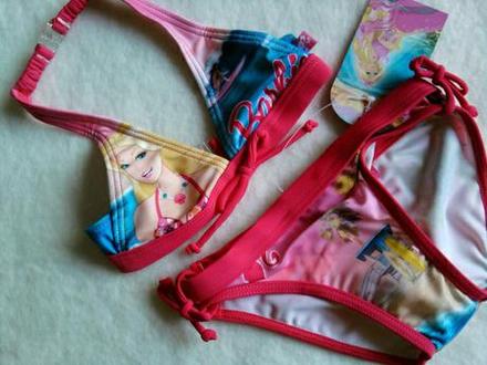 Nádherné barbie plavky-nenosené, disney,104