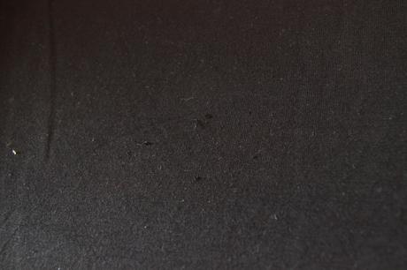 Čierny body top s výstrihom na chrbte, xs/s, xs