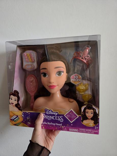 Česacia hlava styling head kraska a zviera bella, 