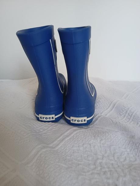 Modre gumaky crocs j1, crocs,33