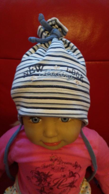 Prechodná čiapka pre chlapca, veľkosť cca 74-80, 74