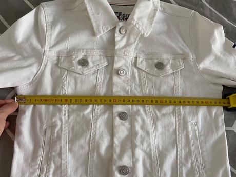 Riflová bunda th, tommy hilfiger,xs