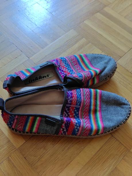 Inkass pohodlné vzdušné letné espadrilky 38, 38