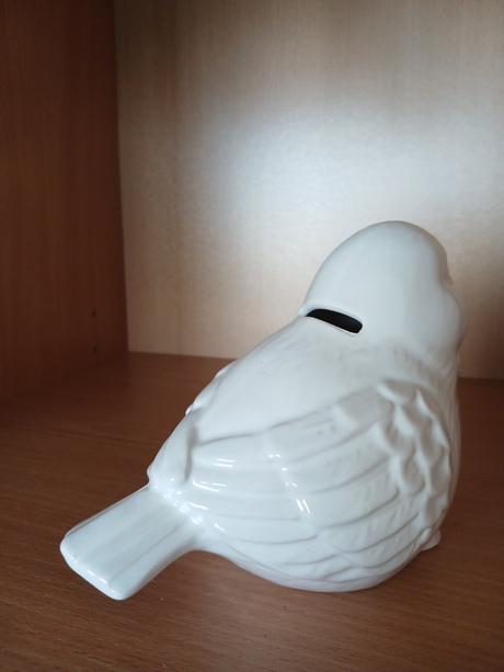Veľký keramický vtáčik 16 cm, 