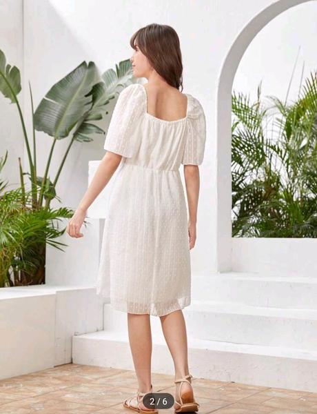 Biele slávnostné šaty veľ.14 rokov, 164