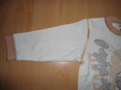 Bielo - hnede tricko, 92