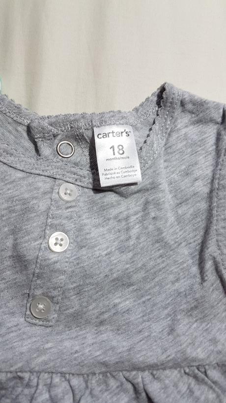 Predám detské šaty zn. carter's, carter's,86