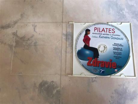 Dvd pilates 2 ks,