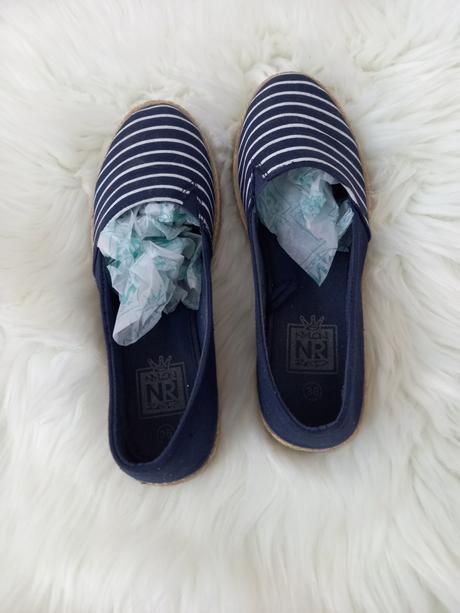 Topánky s námorníckym motívom č.36, 36