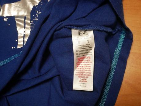 Tričko s dlhým rukávom, f&f,152