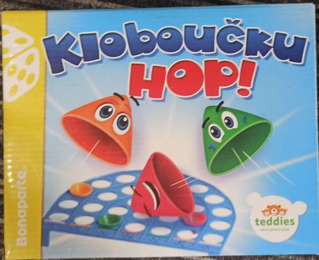 -spoločenská hra, klobučku hop, mnimálne hraná, 