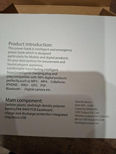 Power banka na bicykel, 