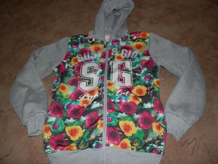 Zateplená mikina, 152